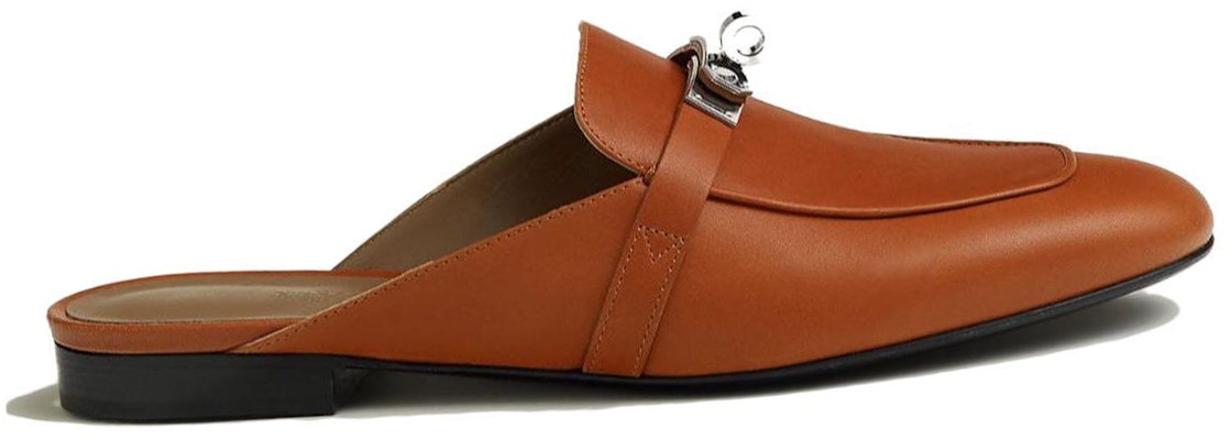 (Women) HERMES Oz Leather Slipper 'Brown' H232121Z-A3 Order (Women) HERMES Oz Leather Slipper 'Brown' H232121Z-A3