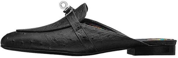 (Women) HERMES Oz Mule 'Black' H192199Z-2A (Women) HERMES Oz Mule 'Black' H192199Z-2A