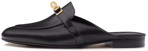(Women) HERMES Oz Mule 'Black Goat Leather' H221081Z-02 (Women) HERMES Oz Mule 'Black Goat Leather' H221081Z-02