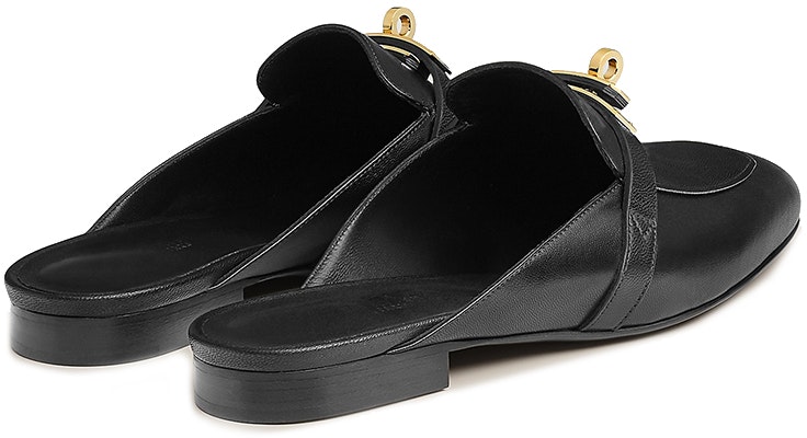 (W) HERMES Oz Mule 'Kulit Kambing Hitam' H221081Z-02 Order (W) HERMES Oz Mule 'Kulit Kambing Hitam' H221081Z-02