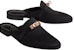 (W) HERMES Kasut Selipar Oz 'Satin Hitam' H232118Z-02390