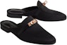 Lookbook (W) HERMES Kasut Selipar Oz 'Satin Hitam' H232118Z-02390