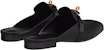 (W) HERMES Kasut Selipar Oz 'Satin Hitam' H232118Z-02390