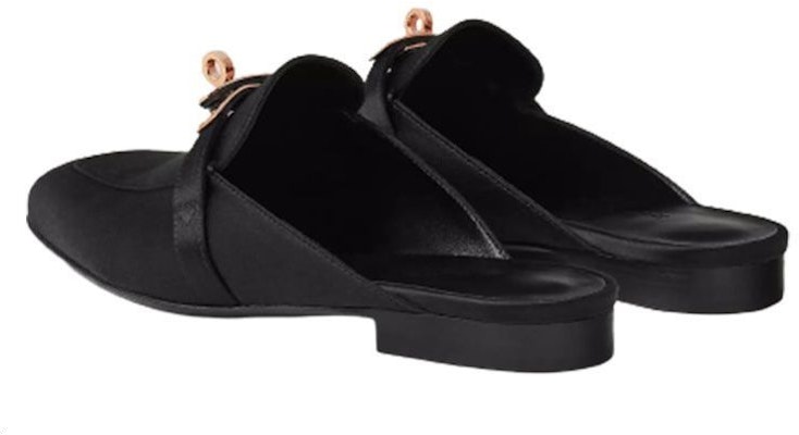 (W) 에르메스 오즈 뮬 블랙 사틴 (Hermes Oz Mule Black Satin) H232118Z-02390 Purchase (W) 에르메스 오즈 뮬 블랙 사틴 (Hermes Oz Mule Black Satin) H232118Z-02390