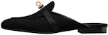 (Women) HERMES Oz Mule 'Black Suede' H211159Z-02