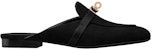 (Women) HERMES Oz Mule 'Black Suede' H211159Z-02