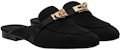 (Women) HERMES Oz Mule 'Black Suede' H211159Z-02