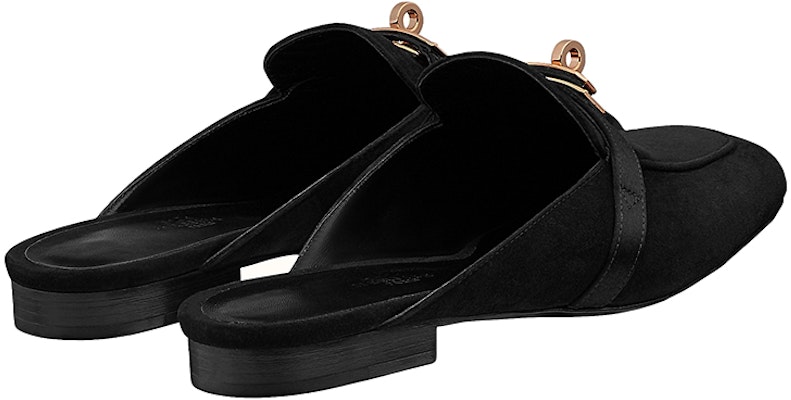 (Women) HERMES Oz Mule 'Black Suede' H211159Z-02 Shop (Women) HERMES Oz Mule 'Black Suede' H211159Z-02