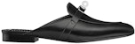 (Women) HERMES Oz Mule 'Les Cles Bandana Black' H202117Z-03