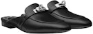(Women) HERMES Oz Mule 'Les Cles Bandana Black' H202117Z-03