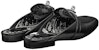 (Women) HERMES Oz Mule 'Les Cles Bandana Black' H202117Z-03
