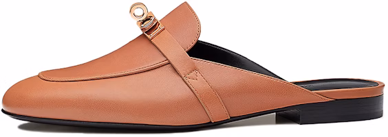 (Women) HERMES Oz Mule 'Nude Pink' H212100Z-9M (Women) HERMES Oz Mule 'Nude Pink' H212100Z-9M