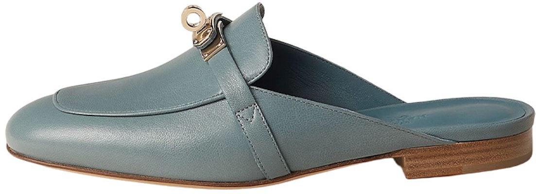 (W) HERMES Oz Mule 'Pine Forest Blue' Biru Hutan Pinus H221081Z-6U Buy (W) HERMES Oz Mule 'Pine Forest Blue' Biru Hutan Pinus H221081Z-6U