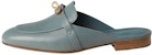 (W) HERMES Oz Mule 'Pine Forest Blue' Biru Hutan Pinus H221081Z-6U