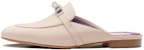 (W) HERMES Oz Mule 'Merah Jambu' H221082Z-1E-,H221082Z-1E400