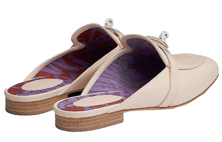 Shop (W) HERMES Oz Mule 'Merah Jambu' H221082Z-1E-,H221082Z-1E400