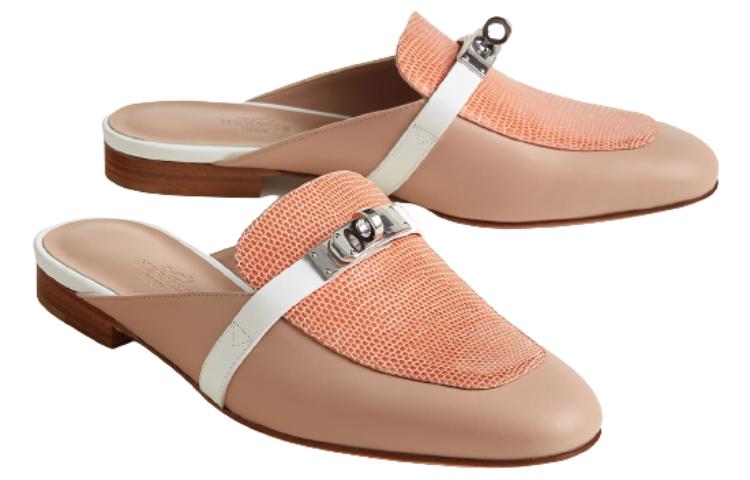 Order (W) HERMES Oz Mule 'Kulit Merah Jambu' H231267Z-2V