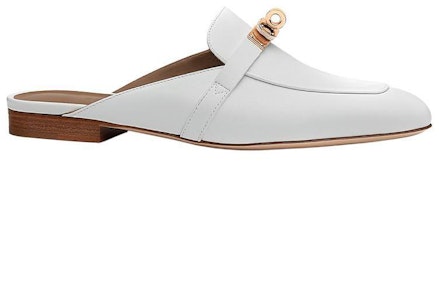 (W) HERMES Oz Mule 'Hebilla Oro Rosa Blanco' H212101Z-90 Order (W) HERMES Oz Mule 'Hebilla Oro Rosa Blanco' H212101Z-90