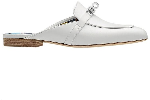 (Women) HERMES Oz Mule 'White' H201075Z-90 Order (Women) HERMES Oz Mule 'White' H201075Z-90