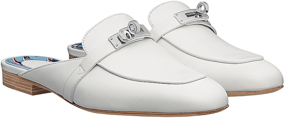 (Women) HERMES Oz Mule 'White' H201075Z-90 Lookbook (Women) HERMES Oz Mule 'White' H201075Z-90