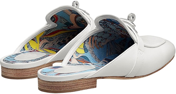 (W) エルメス Oz ミュール (ホワイト) H201075Z-90 Purchase (W) エルメス Oz ミュール (ホワイト) H201075Z-90