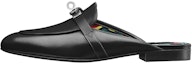 Buy (W) HERMES Oz Mule Hitam 'Faubourg Rainbow' H191086Z-02