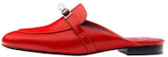 Buy (Women) HERMES Oz Mules 'Red Goat Leather' H221082Z-8K