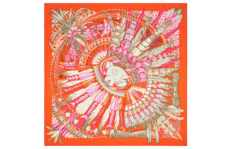 (Women) HERMES Pacific Dance Silk Scarf for Women. H003572S-02 圖 2