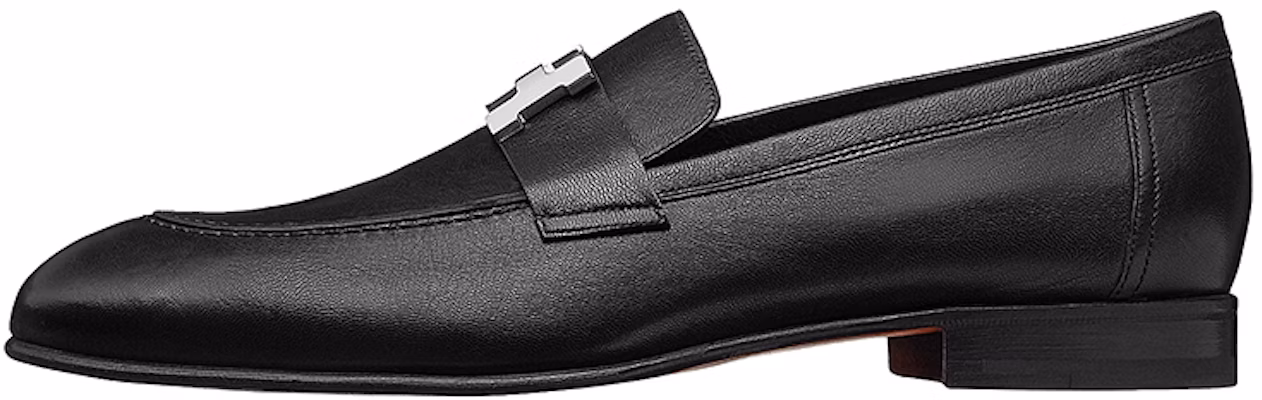 (W) Kasut Loafer Kulit Kambing Hitam HERMES Paris H172368Z-A02 Buy (W) Kasut Loafer Kulit Kambing Hitam HERMES Paris H172368Z-A02