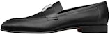 (W) Kasut Loafer Kulit Kambing Hitam HERMES Paris H172368Z-A02