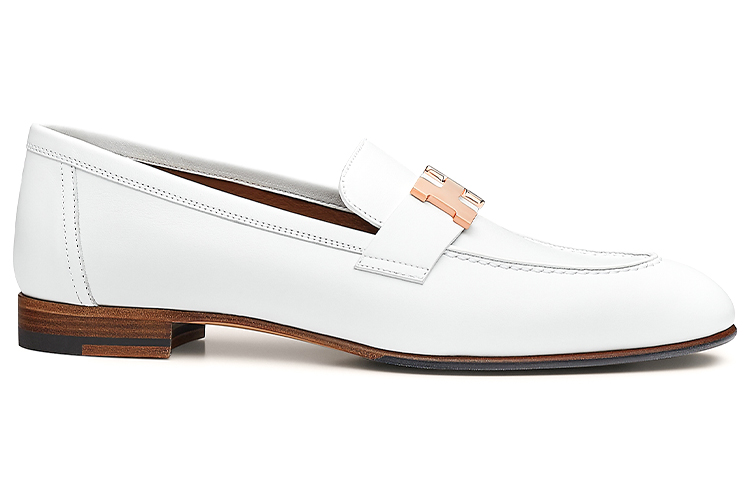 Order (Women) HERMES Paris 'Simple White Loafer' H211230Z-V90