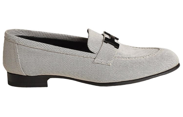Order (W) HERMES Paris Canvas Loafer ''Bordeaux'' H231046Z-PN