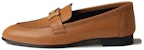 (W) HERMES Paris Kasut Kulit Loafer 'Coklat' H182182Z-A3