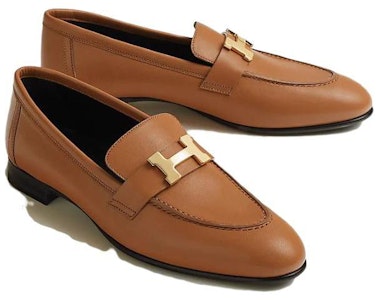 (W) HERMES Paris Kasut Kulit Loafer 'Coklat' H182182Z-A3 Shop (W) HERMES Paris Kasut Kulit Loafer 'Coklat' H182182Z-A3