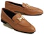 (W) HERMES Paris Kasut Kulit Loafer 'Coklat' H182182Z-A3