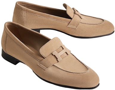 HERMES 愛馬仕 Paris 皮革 低幫系帶 樂福鞋 女款 淺棕色 Shop HERMES 愛馬仕 Paris 皮革 低幫系帶 樂福鞋 女款 淺棕色