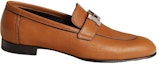 Order (W) HERMES Paris Kulit Slip-On Tapak Rendah 'Coklat' H231047Z-A3
