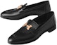 Lookbook (W) HERMES Paris Kasut Kulit Slip-On Low 'Hitam' H231049Z-02