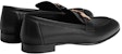 (W) HERMES Paris Kasut Kulit Slip-On Low 'Hitam' H231049Z-02