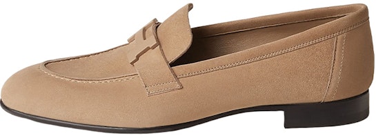 (Women) HERMES Paris Leather Low-Top Lace-Up Loafer 'Light Brown' H221065Z-1J (Women) HERMES Paris Leather Low-Top Lace-Up Loafer 'Light Brown' H221065Z-1J