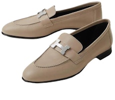 (W) Zapatos Planos Casuales de Cuero HERMES Paris Slip-On 'Beige'. H172108Z-B3 Lookbook (W) Zapatos Planos Casuales de Cuero HERMES Paris Slip-On 'Beige'. H172108Z-B3