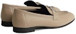 (W) Kasut Rata Kulit Slip-On HERMES Paris 'Beige' Kasual H172108Z-B3