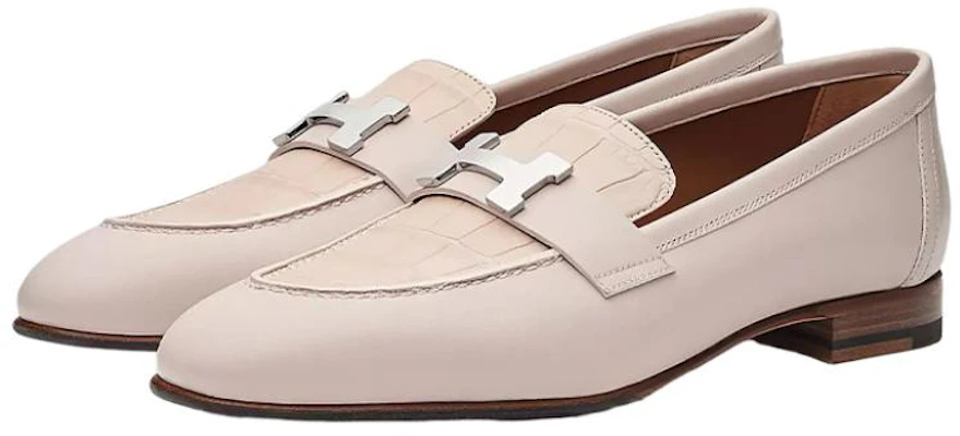 (W) HERMES Paris Loafer ''Beige Krokodil'' H221220Z-P6 Lookbook (W) HERMES Paris Loafer ''Beige Krokodil'' H221220Z-P6