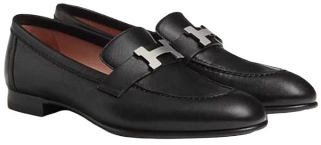 (W) 爱马仕巴黎黑色乐福鞋 H201199Z-01 Lookbook (W) 爱马仕巴黎黑色乐福鞋 H201199Z-01