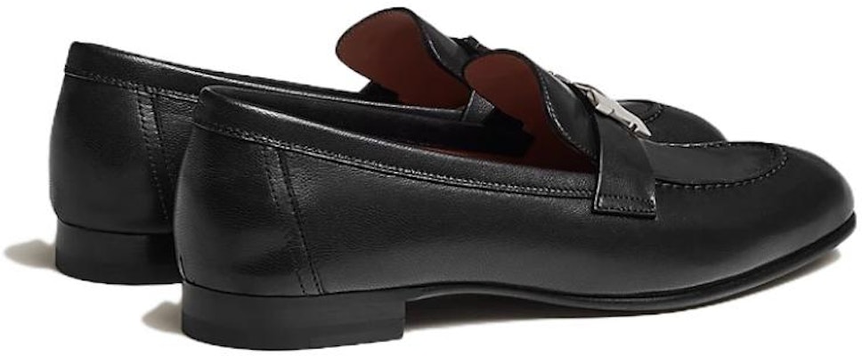 (Women) HERMES Paris Loafer 'Black' H201199Z-01 Lookbook (Women) HERMES Paris Loafer 'Black' H201199Z-01