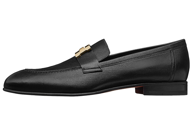 (Women) HERMES Paris Loafer 'Black Gold' H192435Z-AN0