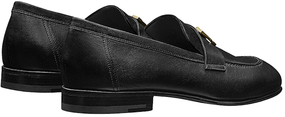 (W) HERMES Paris Loafer ''Zwart Goud'' H192435Z-AN0 Shop (W) HERMES Paris Loafer ''Zwart Goud'' H192435Z-AN0