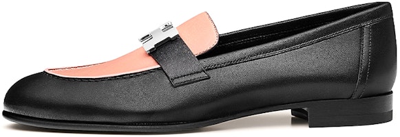 (Women) HERMES Paris Loafer 'Black Pink' H172108Z-06 (Women) HERMES Paris Loafer 'Black Pink' H172108Z-06