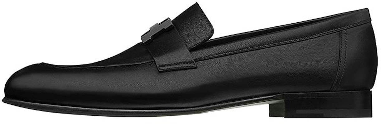 (Women) HERMES Paris Loafer 'Black Silver' H191306Z-A02 Buy (Women) HERMES Paris Loafer 'Black Silver' H191306Z-A02