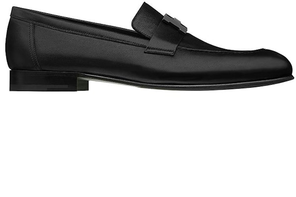 (Women) HERMES Paris Loafer 'Black Silver' H191306Z-A02 Order (Women) HERMES Paris Loafer 'Black Silver' H191306Z-A02